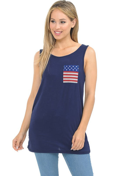 Patriotic Holiday Tank