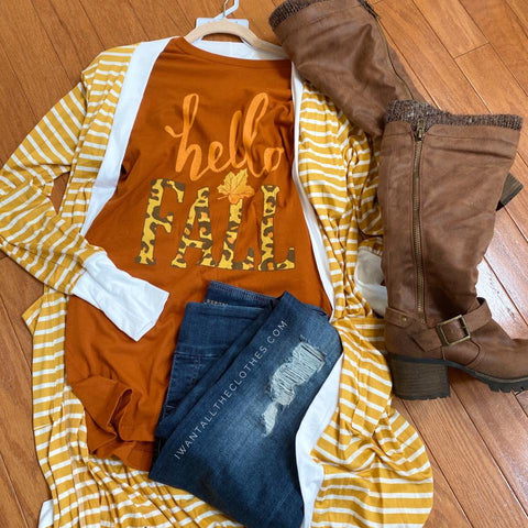 Hello Fall Tee