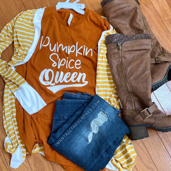 Pumpkin Spice Queen Tee