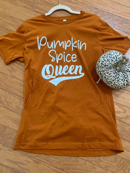 Pumpkin Spice Queen Tee