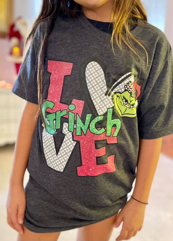 Love Grinch Graphic Tee