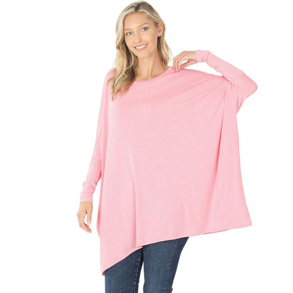 Oversized Pink Too Soft Tunic