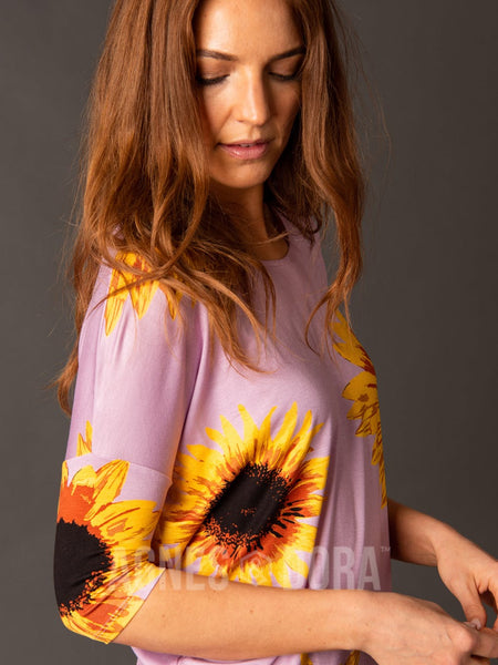 Dolman Tunic in Wild Sunflower Modal