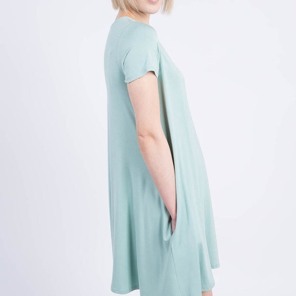 Swing Tunic in Sage