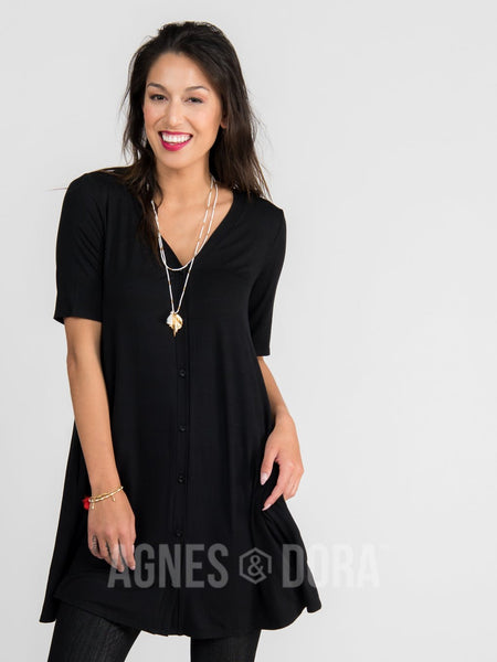 Limitless Tunic in Solid Black